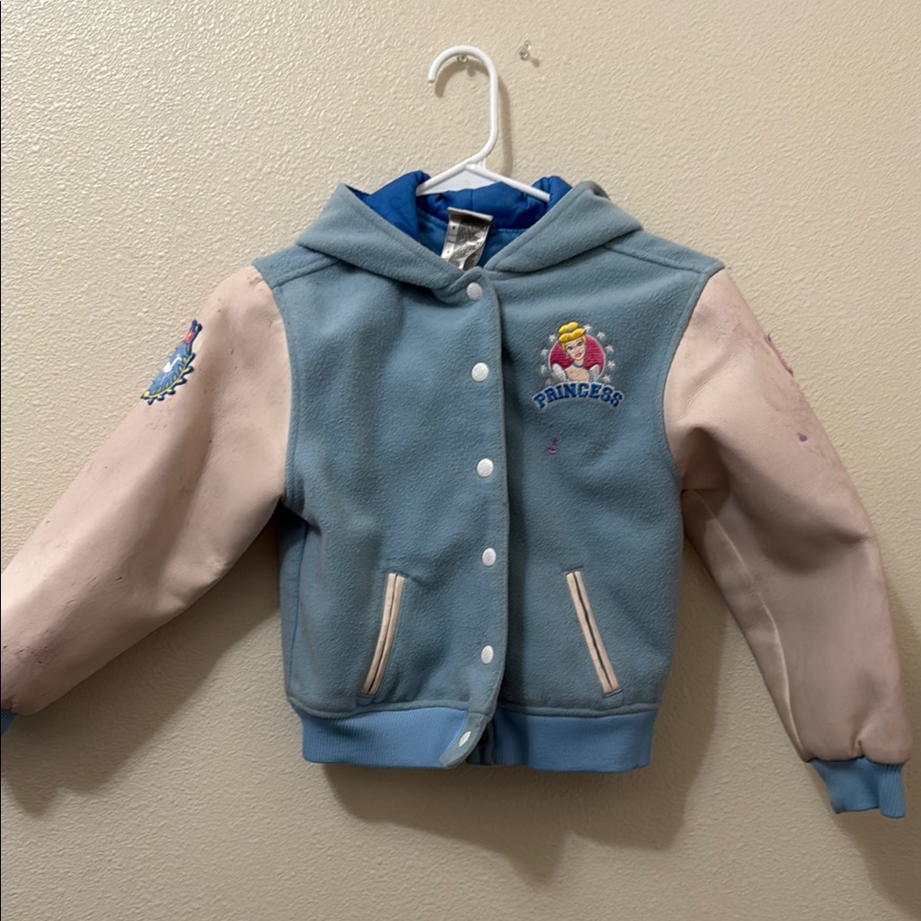 Disney Light Blue Quilted Jacket